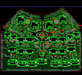 某大型小區園林景觀設計規劃與施工指南
